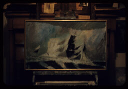 [Barque At Sea, Oil Painting By Lyonel Feininger]