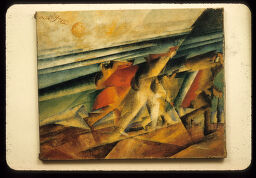 [Beachcombers, Oil Painting By Lyonel Feininger]