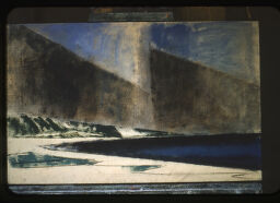 [Dunes, Deep, Oil Painting By Lyonel Feininger]