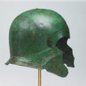 A green helmet.