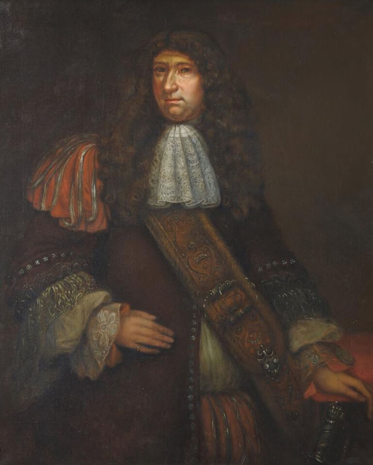 Portrait Of A Man, Probably Sir George Downing (1624-1684), After Thomas Smith (D. 1691)