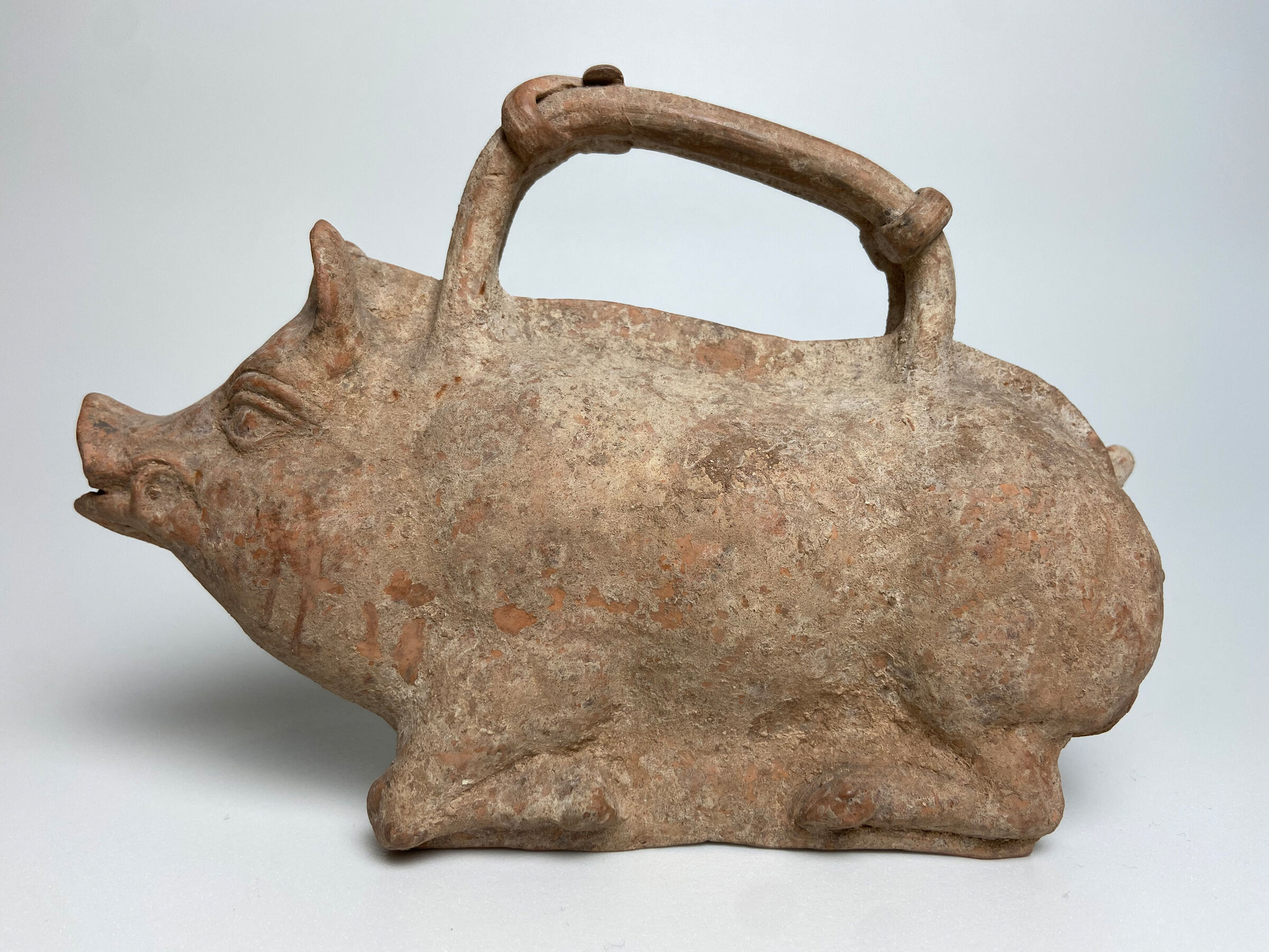 Askos In The Shape Of A Recumbent Boar