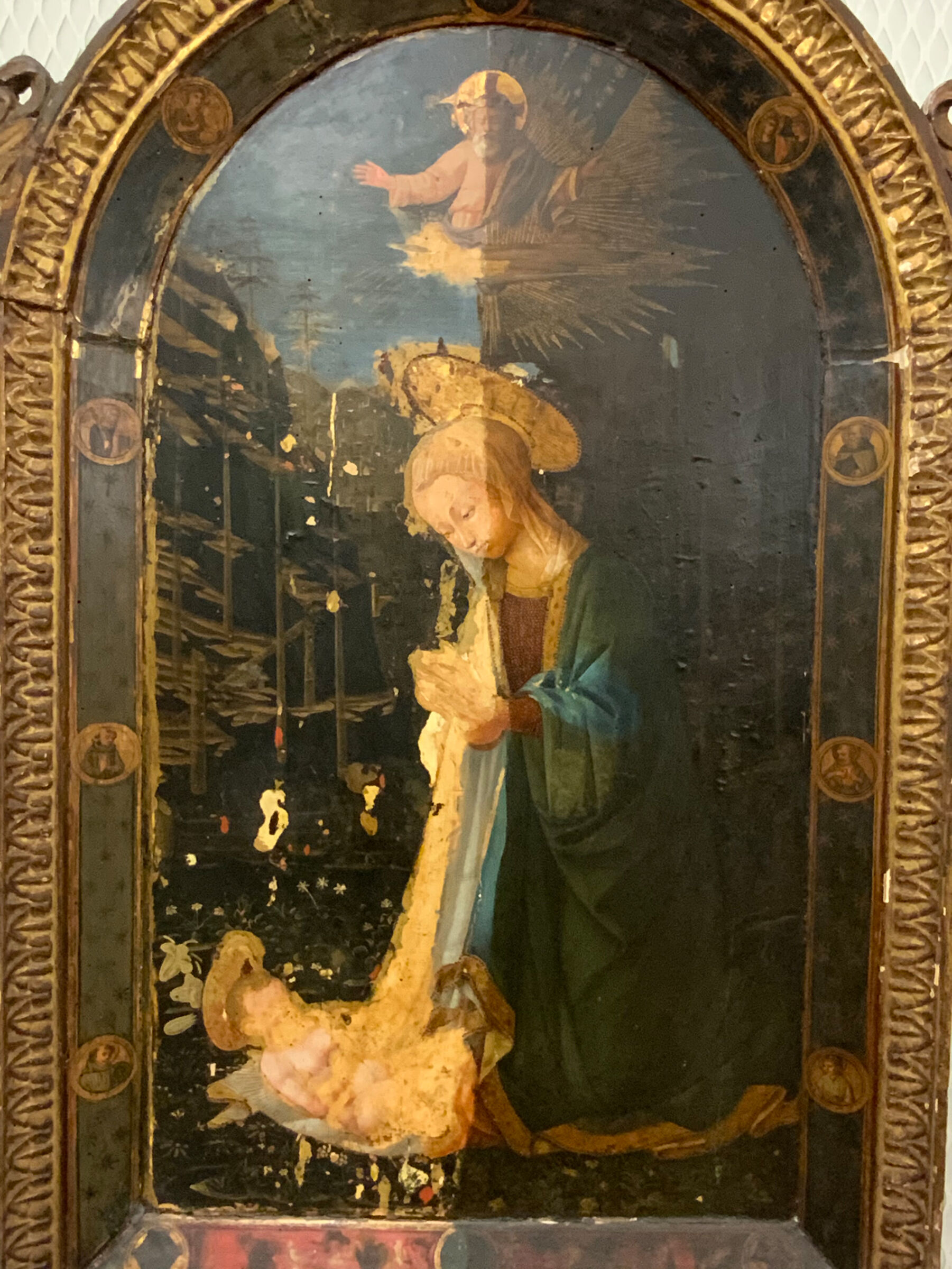 Virgin Adoring The Child