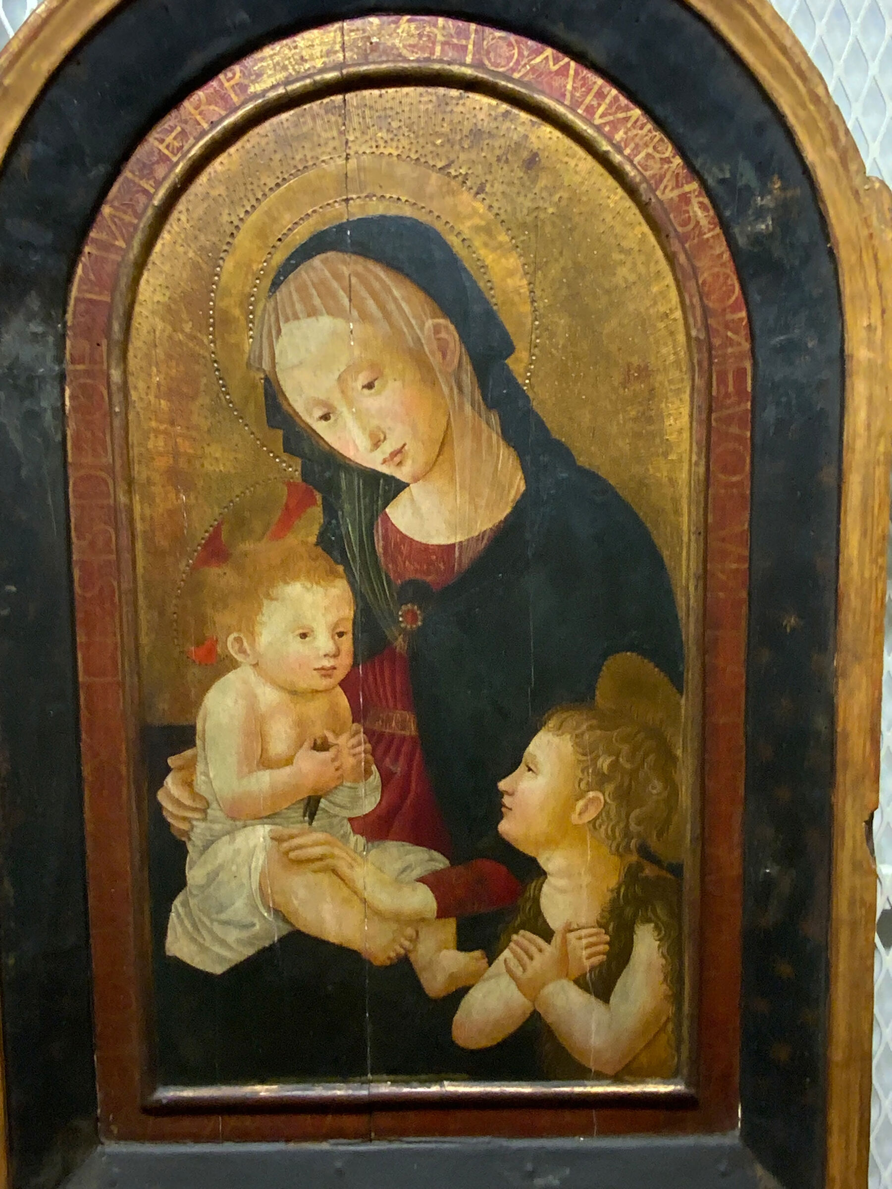 Virgin And Child With Infant Saint John The Baptist