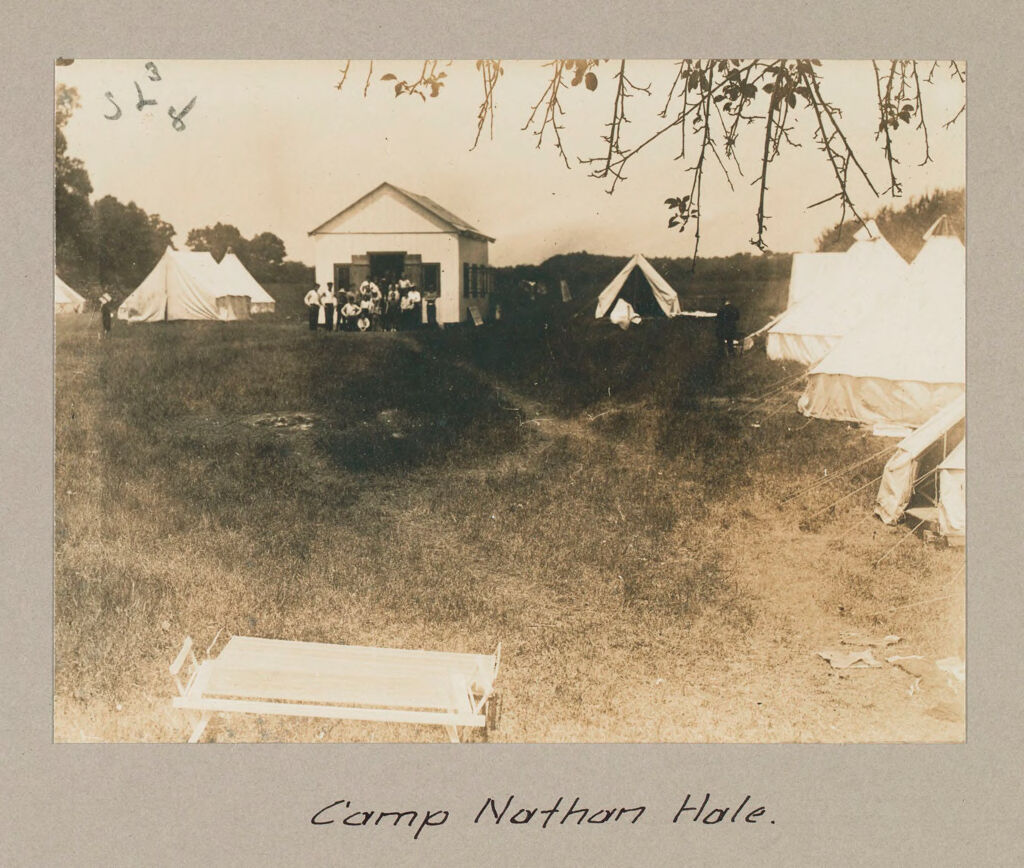 Social Settlements: United States. New York. New York City. Union Settlement: Union Settlement, New York City.: Camp Nathan Hale.