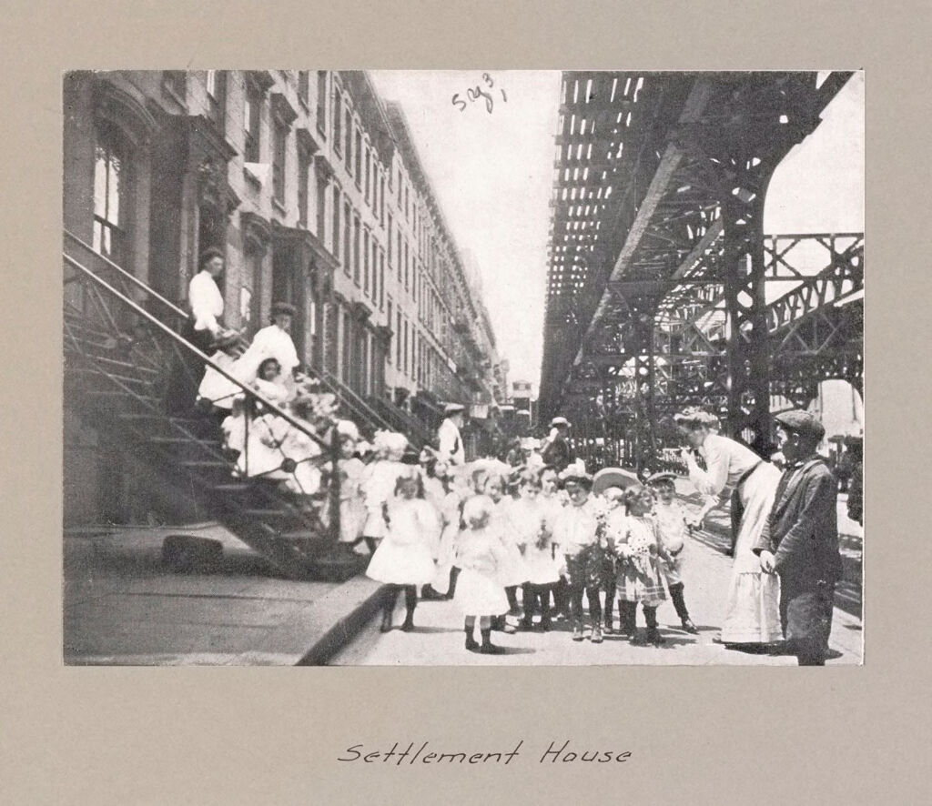 Social Settlements: United States. New York. New York City. 