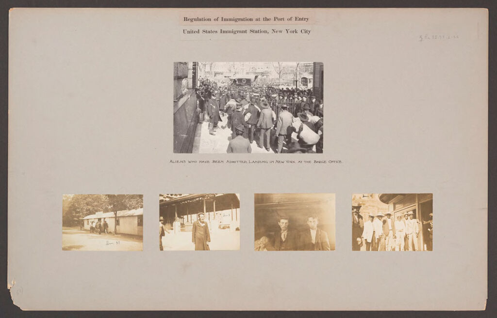 Races, Immigration: United States. New York. New York City. Immigrant Station: Regulation Of Immigration At The Port Of Entry. United States Immigrant Station, New York.