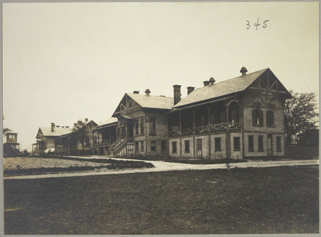 Charity, Aged: United States. New York. New York City. Home For Aged And Infirm, Manhattan Division, Blackwell's Island: Home For Aged And Infirm, Manhattan Division (New York City Almshouse System): Employees' Quarters