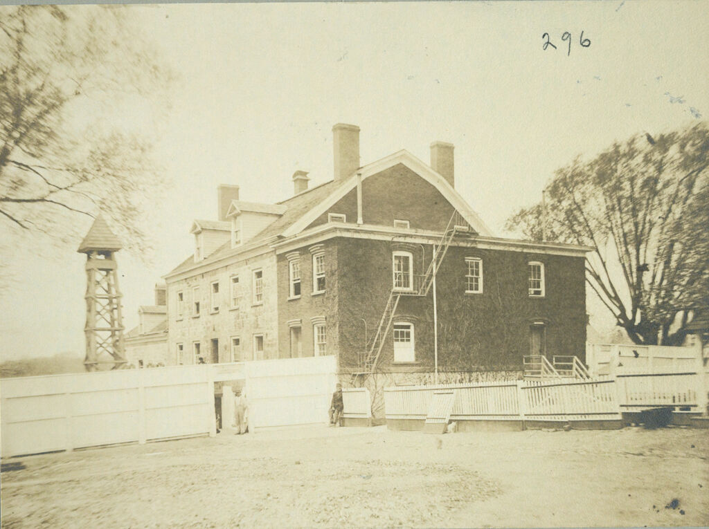 Charity, Aged: United States. New York. New York City. Home For Aged And Infirm, Richmond Division, Staten Island: Home For Aged And Infirm, Borough Of Richmond Division, Staten Island (New York City Almshouse System): Men's Building Before Improvements
