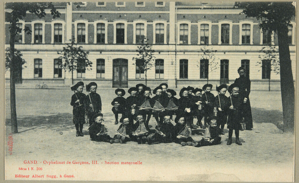 Charity, Children: Belgium. Ghent. Orphelinat De Garçons: Social Conditions In Belgium: 1905: Gand. - Orphelinat De Garçons. Iii. - Section Maternelle