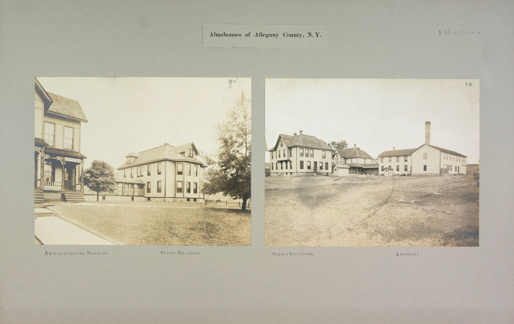 Charity, Public: United States. New York. Angelica. Allegany County Almshouse: Almshouses Of Allegany County, N.y.