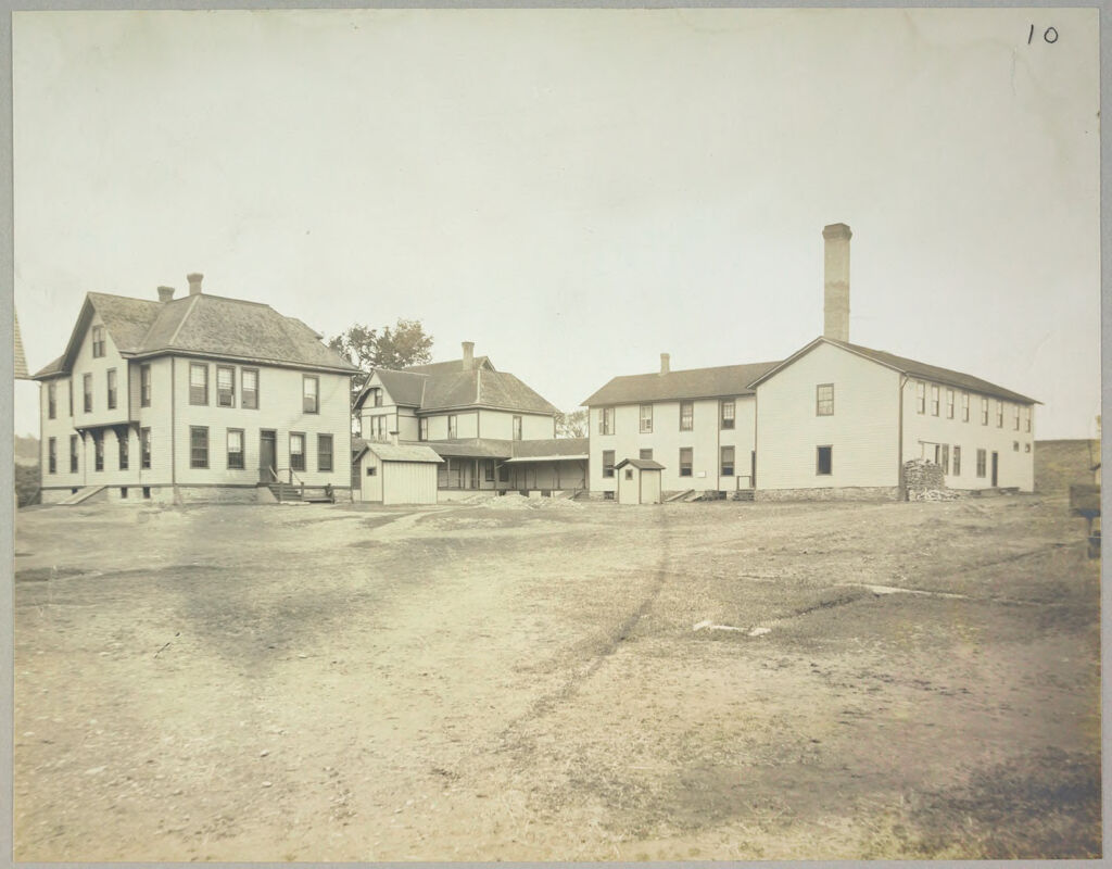 Charity, Public: United States. New York. Angelica. Allegany County Almshouse: Almshouses Of Allegany County, N.y.: Men's Building, Laundry