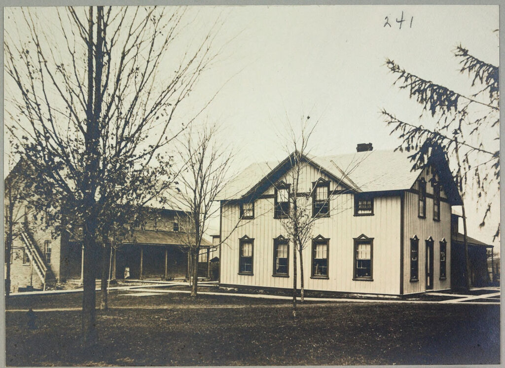 Charity, Public: United States. New York. Bath. Steuben County Almshouse: Almshouses Of Steuben County, N.y.: Women's Building, Dining-Room, Kitchen