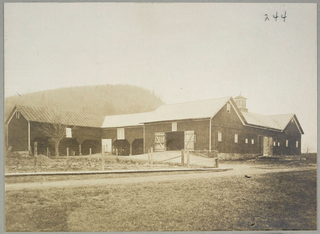Charity, Public: United States. New York. Bath. Steuben County Almshouse: Almshouses Of Steuben County, N.y.: Barns