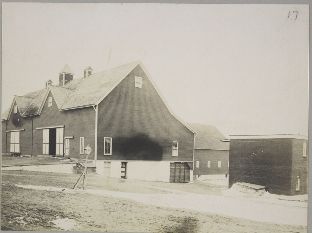 Charity, Public: United States. New York. Binghamton. Broome County Almshouse: Almshouses Of Broome County, N.y.: Barns