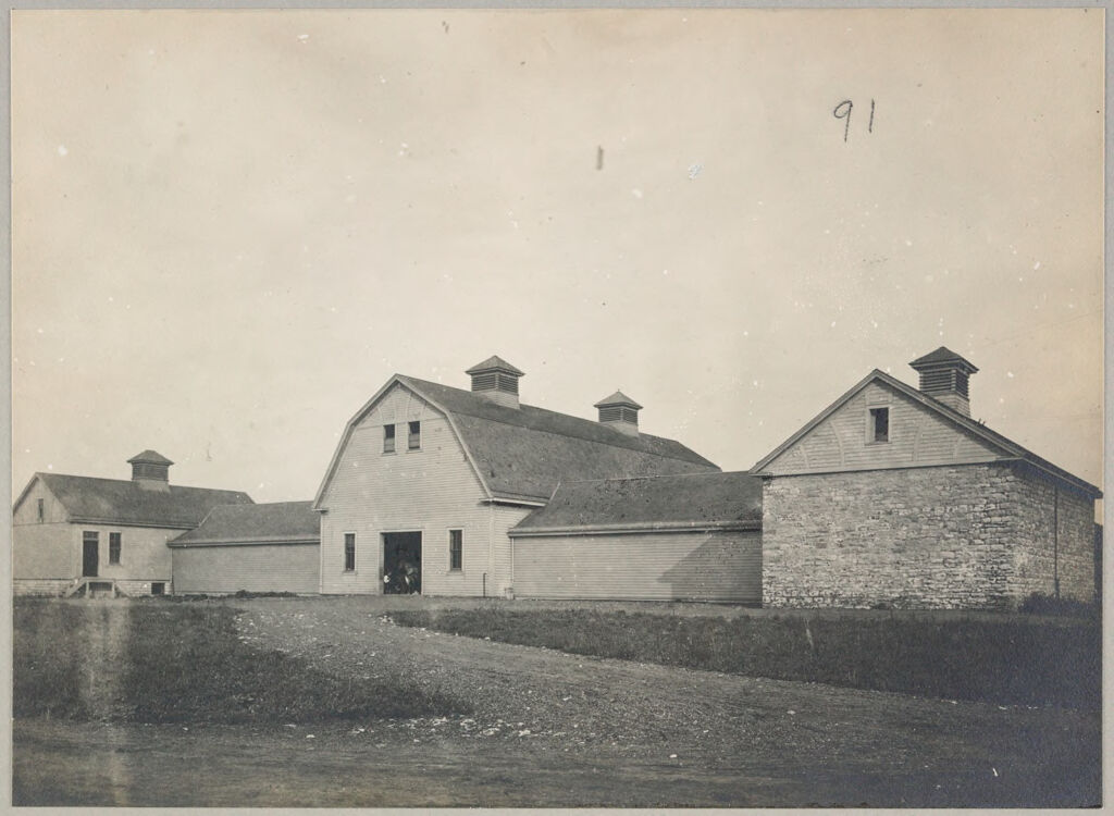 Charity, Public: United States. New York. Buffalo. Erie County Almshouse: Almshouses Of Erie County, N.y.: New Barns