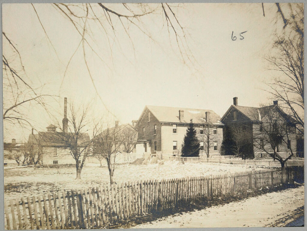 Charity, Public: United States. New York. Cortland. Cortland County Almshouse: Almshouses Of Cortland County, N.y.: Men's Building, Administration Building