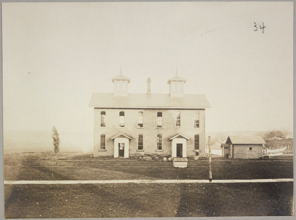 Charity, Public: United States. New York. Dewittville. Chautauqua County Almshouse: Almshouses Of Chatauqua [Sic] County, N.y.: Laundry Building; Acetylene Gas-Generator House