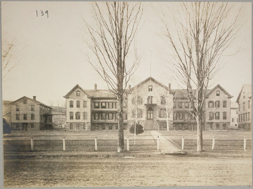 Charity, Public: United States. New York. Eaton. Madison County Almshouse: Almshouses Of Madison County, N.y.: Carpenter Shop; Men's Wing; Superintendant's Quarters; Women's Wing