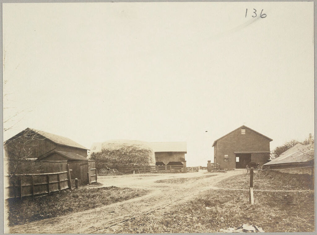 Charity, Public: United States. New York. Geneseo. Livingston County Almshouse: Almshouses Of Livingston County, N.y.: Barns