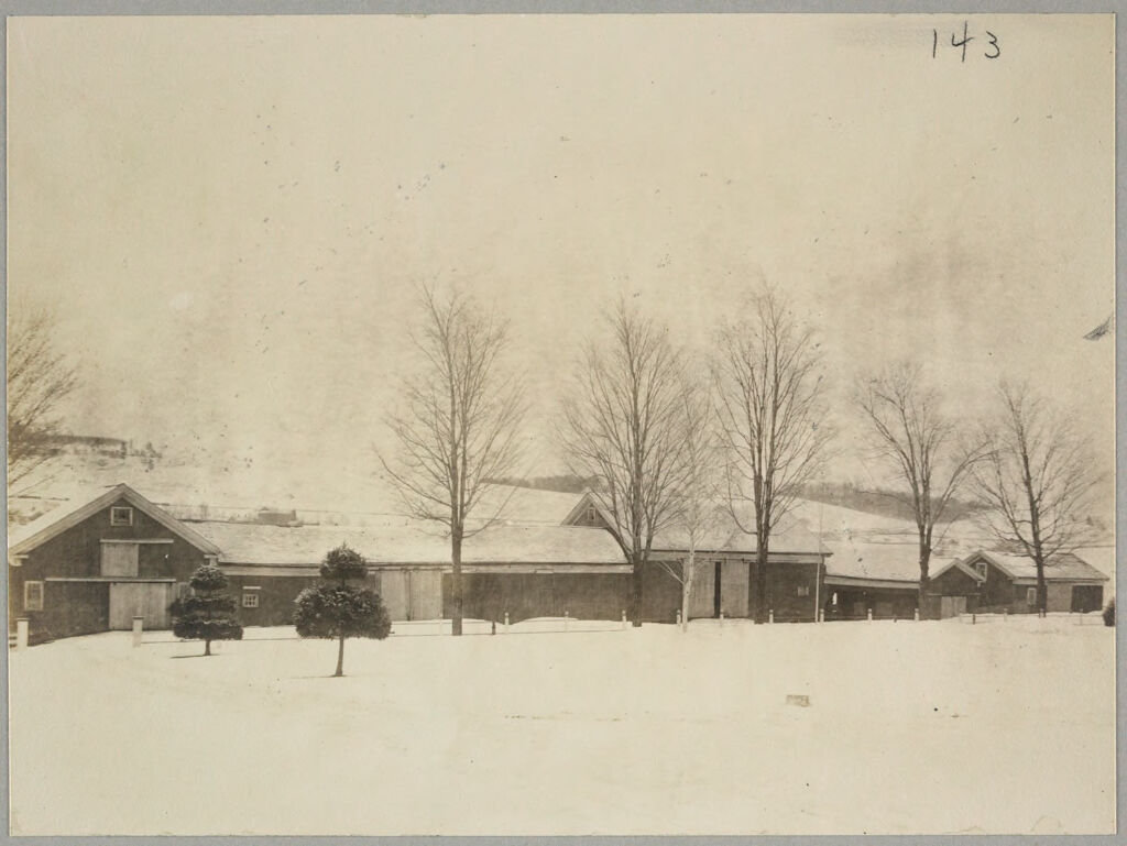 Charity, Public: United States. New York. Eaton. Madison County Almshouse: Almshouses Of Madison County, N.y.: Old Barns