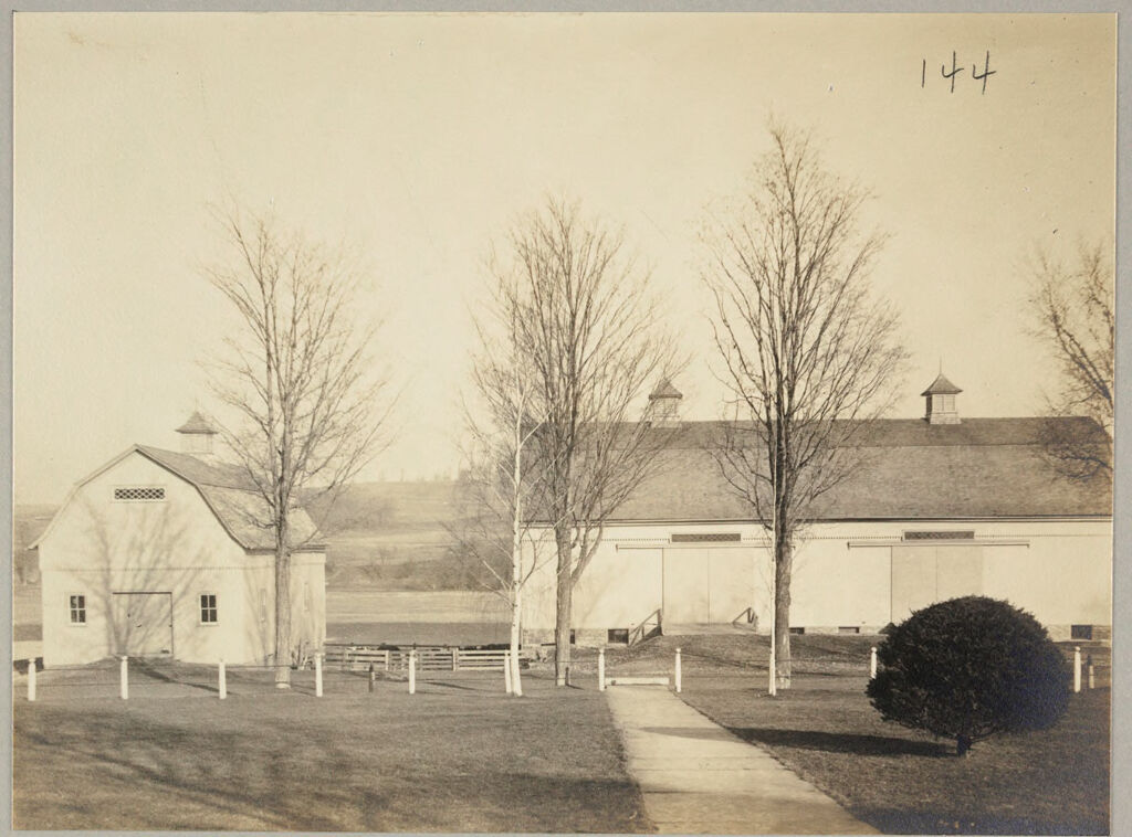 Charity, Public: United States. New York. Eaton. Madison County Almshouse: Almshouses Of Madison County, N.y.: New Barns