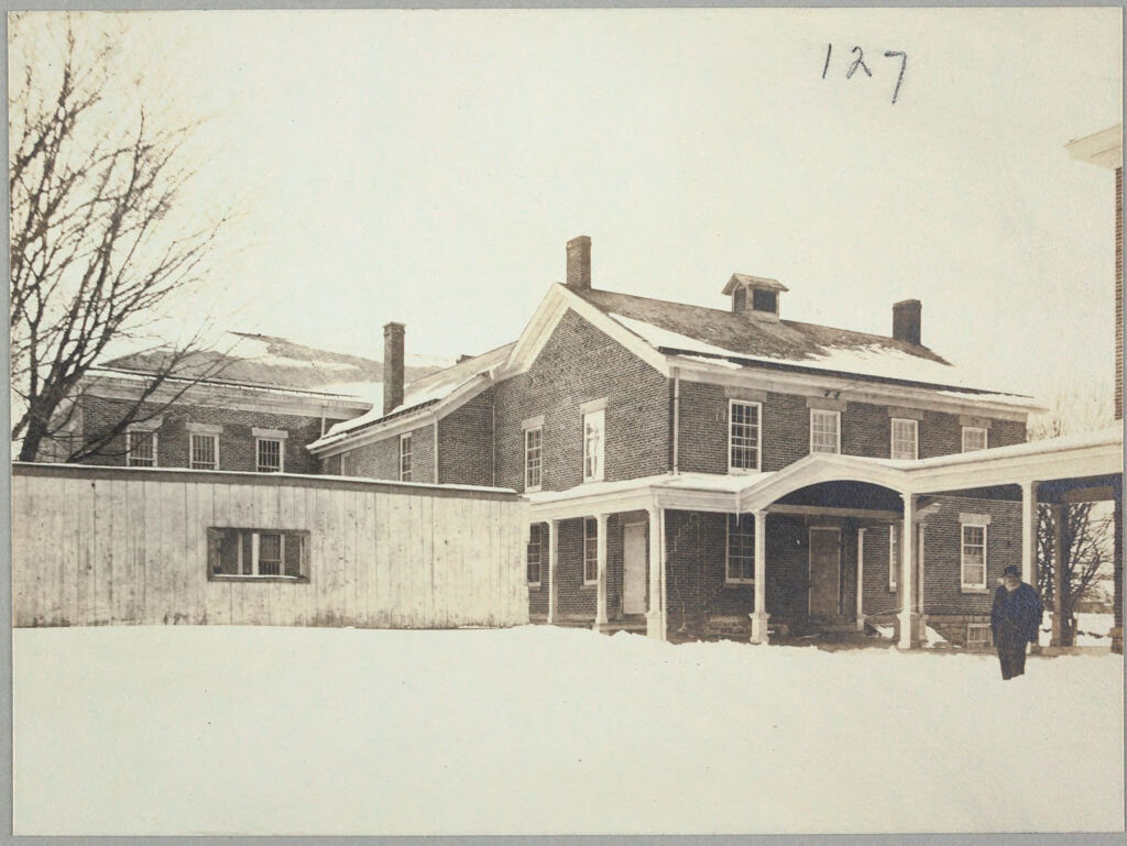 Charity, Public: United States. New York. Lowville. Lewis County Almshouse: Almshouses Of Lewis County, N.y.: Men's Buildings