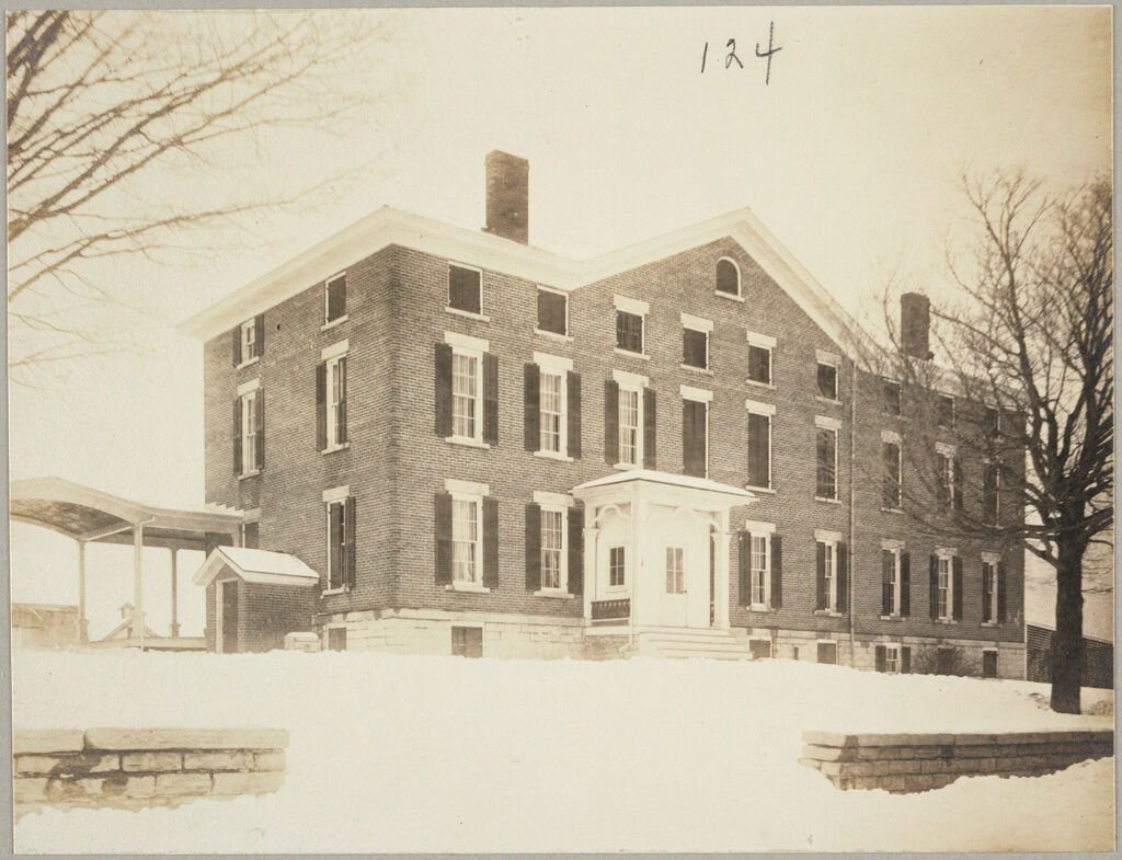Charity, Public: United States. New York. Lowville. Lewis County Almshouse: Almshouses Of Lewis County, N.y.: Administration And Women's Building