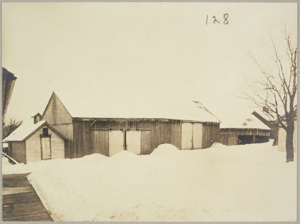 Charity, Public: United States. New York. Lowville. Lewis County Almshouse: Almshouses Of Lewis County, N.y.: Old Barns