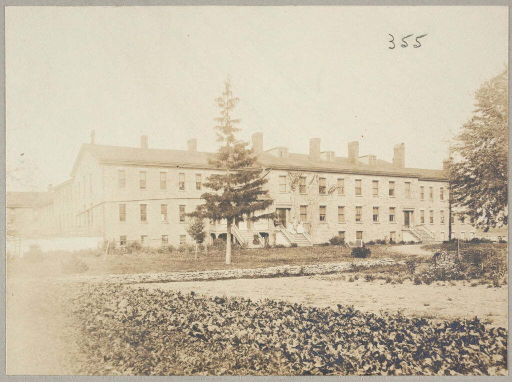 Charity, Public: United States. New York. Lockport. Niagara County Almshouse: Almshouses Of Niagara County, N.y.: Front View