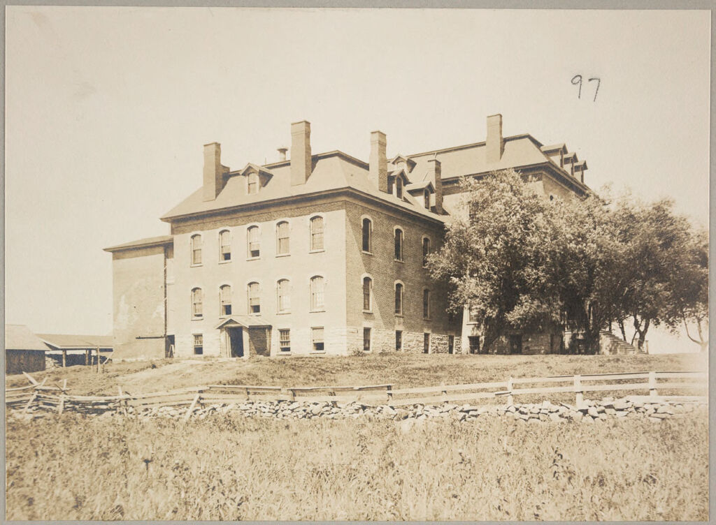 Charity, Public: United States. New York. Malone. Franklin County Almshouse: Almshouses Of Franklin County, N.y.: Side View
