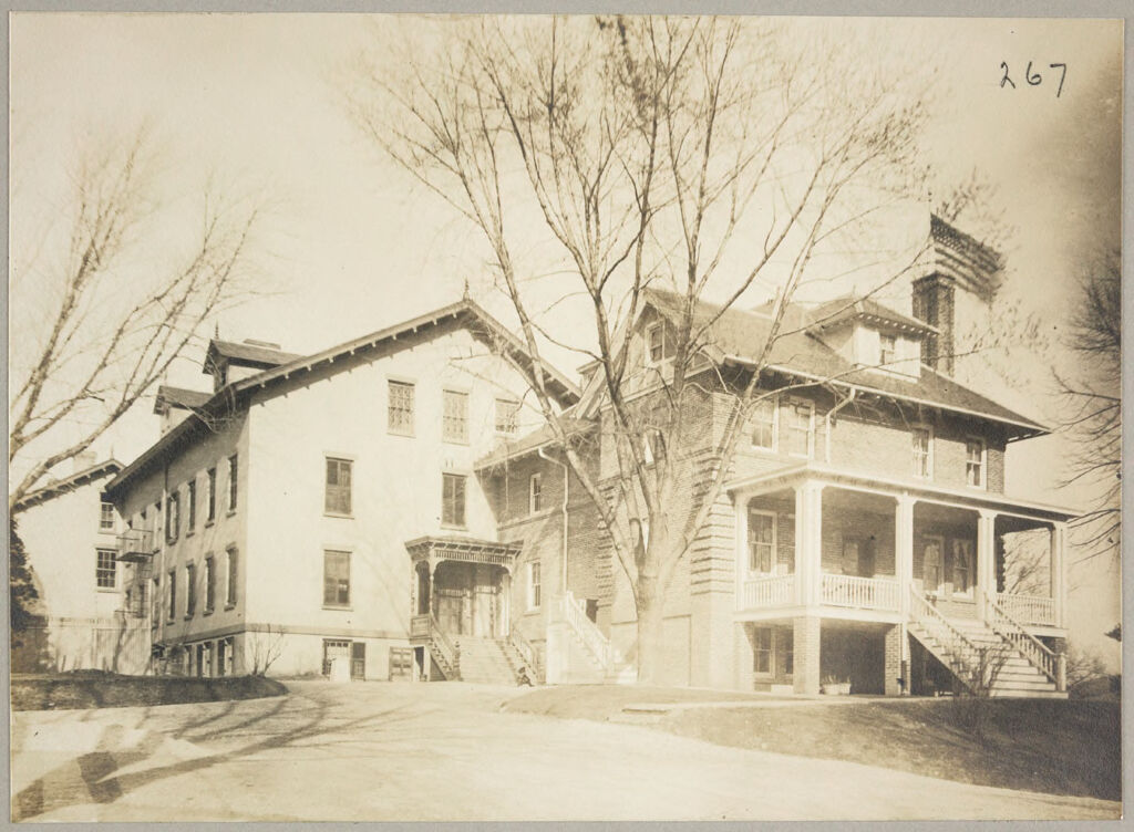 Charity, Public: United States. New York. Newburgh. City Almshouse: Almshouses Of Newburgh City, N.y.: Men's Quarters, New Administration Building