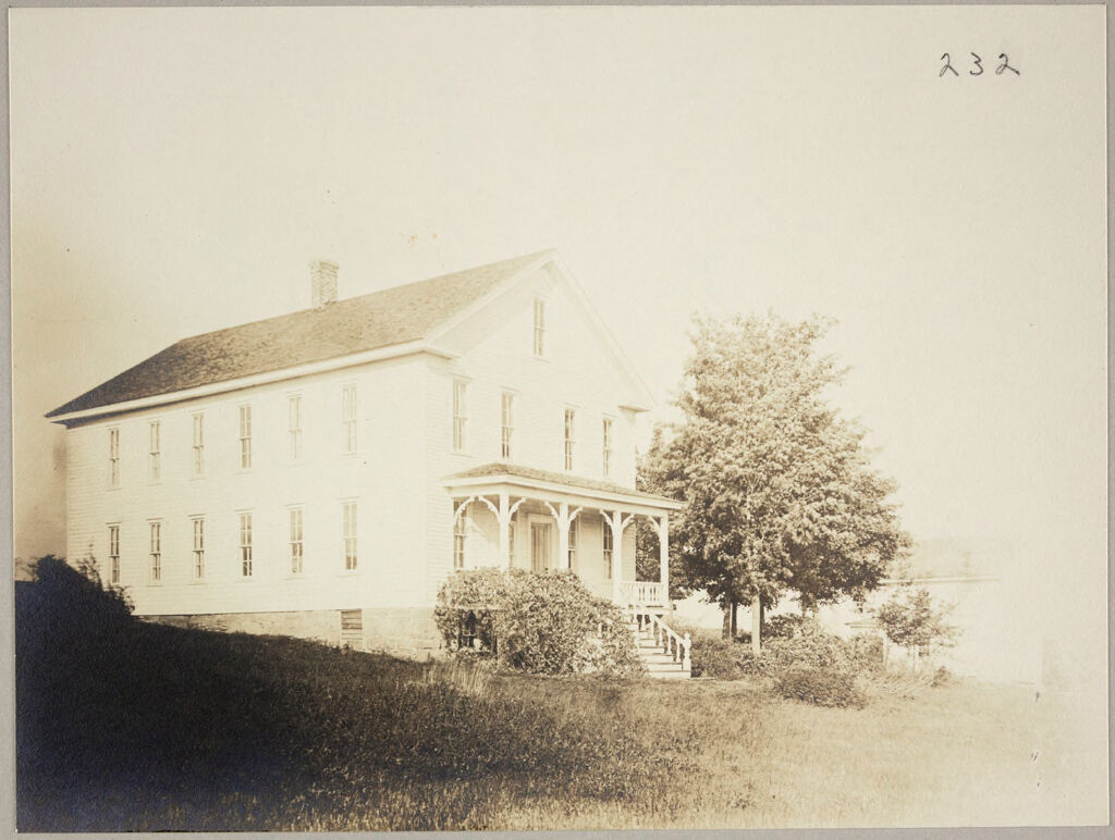 Charity, Public: United States. New York. Monticello. Sullivan County Almshouse: Almshouses Of Sullivan County, N.y.: Men's Building