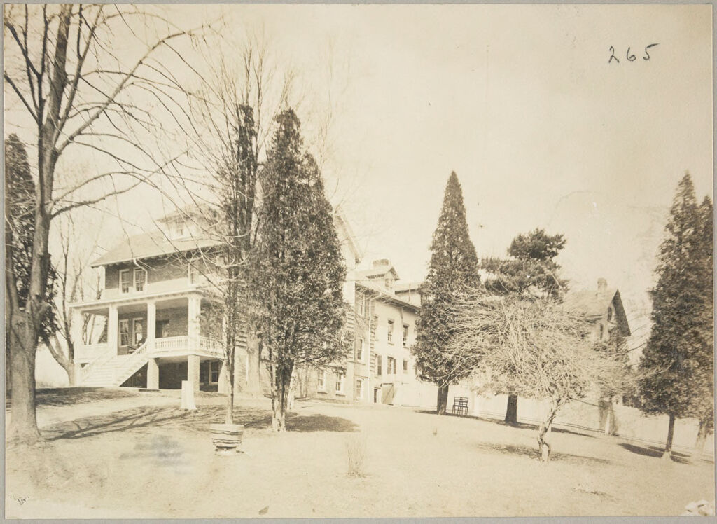 Charity, Public: United States. New York. Newburgh. City Almshouse: Almshouses Of Newburgh City, N.y.: New Administration Building, Women's Building