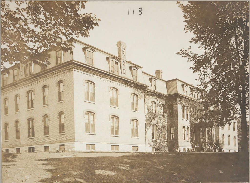 Charity, Public: United States. New York. Middleville. Herkimer County Almshouse: Almshouses Of Herkimer County, N.y.: Women's Building, Administration Building, Men's Building