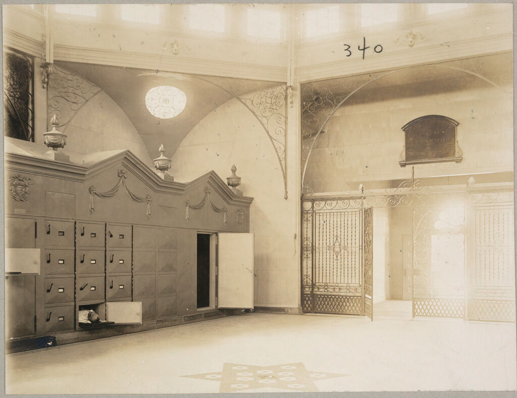 Charity, Public: United States. New York. New York City. Morgue: New York City Department Of Public Charities: Interior Of Morgue