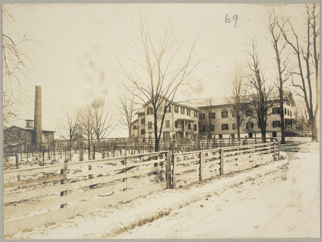 Charity, Public: United States. New York. Oak Summit. Dutchess County Almshouse: Almshouses Of Dutchess County, N.y.: Old Almshouse: Power Plant, Addition For Keeper, Women's Building