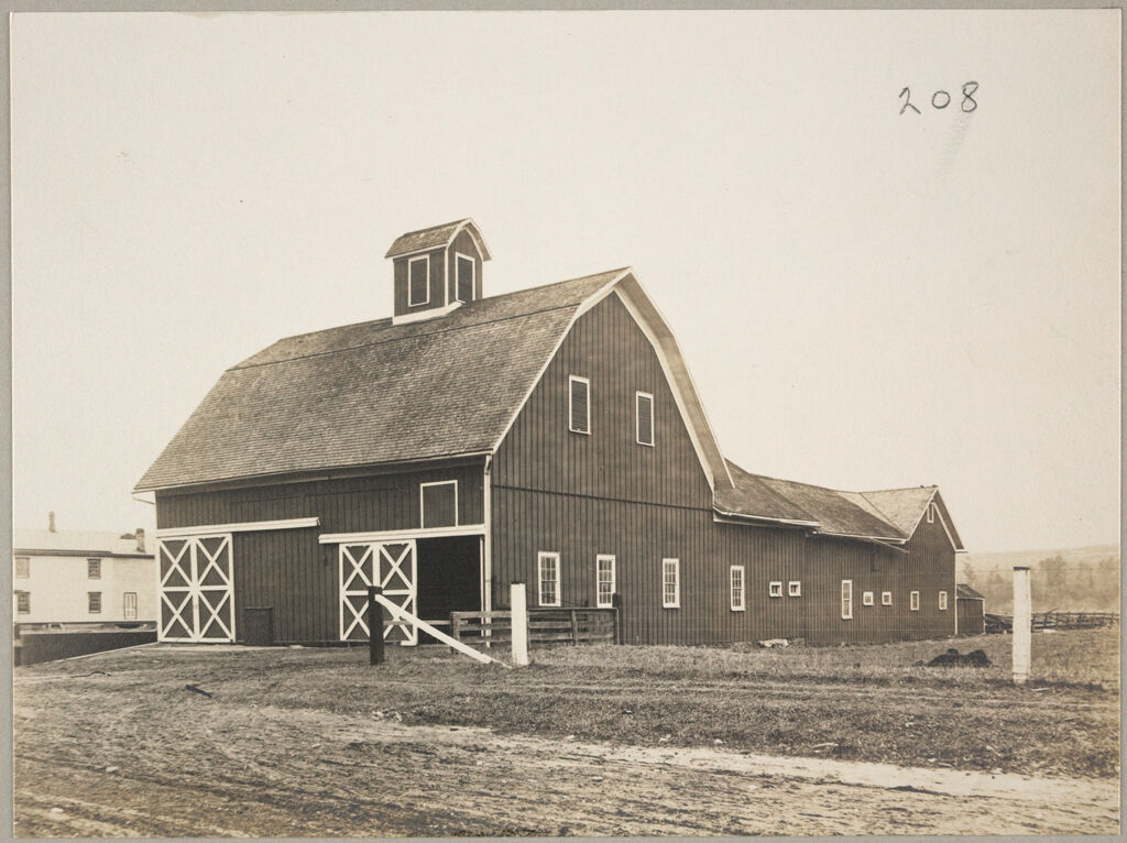 Charity, Public: United States. New York. Owego: Tioga County Almshouse: Almshouses Of Tioga County, N.y.: Barns