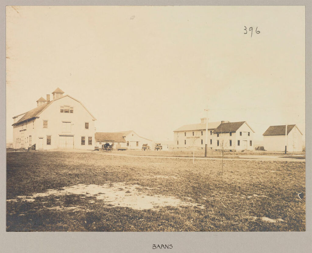 Charity, Public: United States. New York. Rome. Oneida County Almshouse: Almshouses Of Oneida County, N.y.: Barns