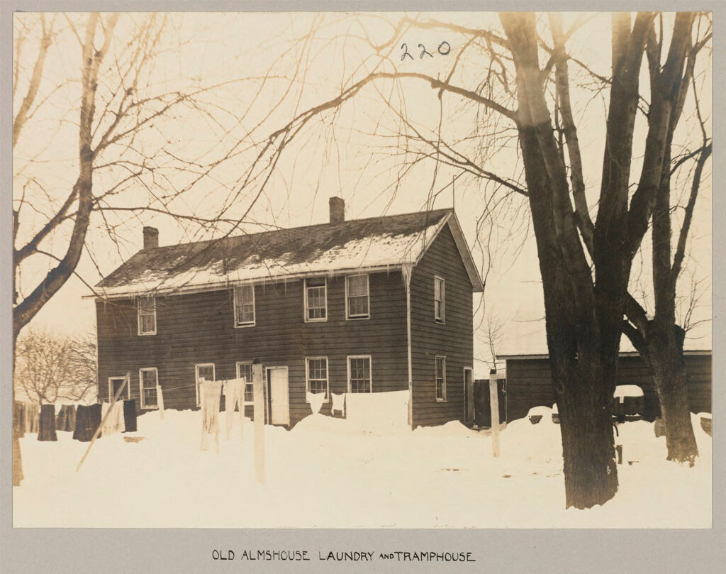 Charity, Public: United States. New York. Schenectady. Schenectady County Almshouse: Almshouses Of Schenectady County, N.y.: Old Almshouse Laundry And Tramphouse