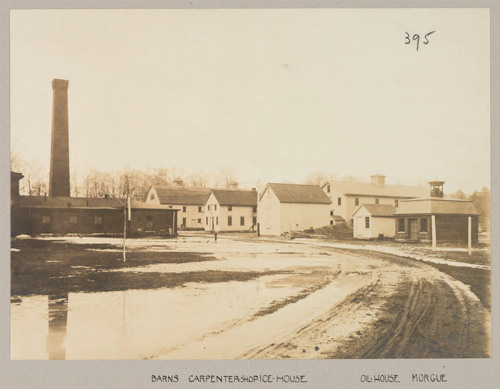 Charity, Public: United States. New York. Rome. Oneida County Almshouse: Almshouses Of Oneida County, N.y.: Barns, Carpenter Shop, Ice House, Oil-House, Morgue