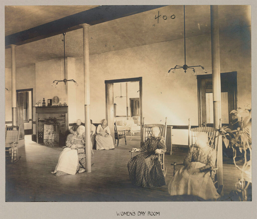 Charity, Public: United States. New York. Rome. Oneida County Almshouse: Almshouses Of Oneida County, N.y.: Women's Day Room