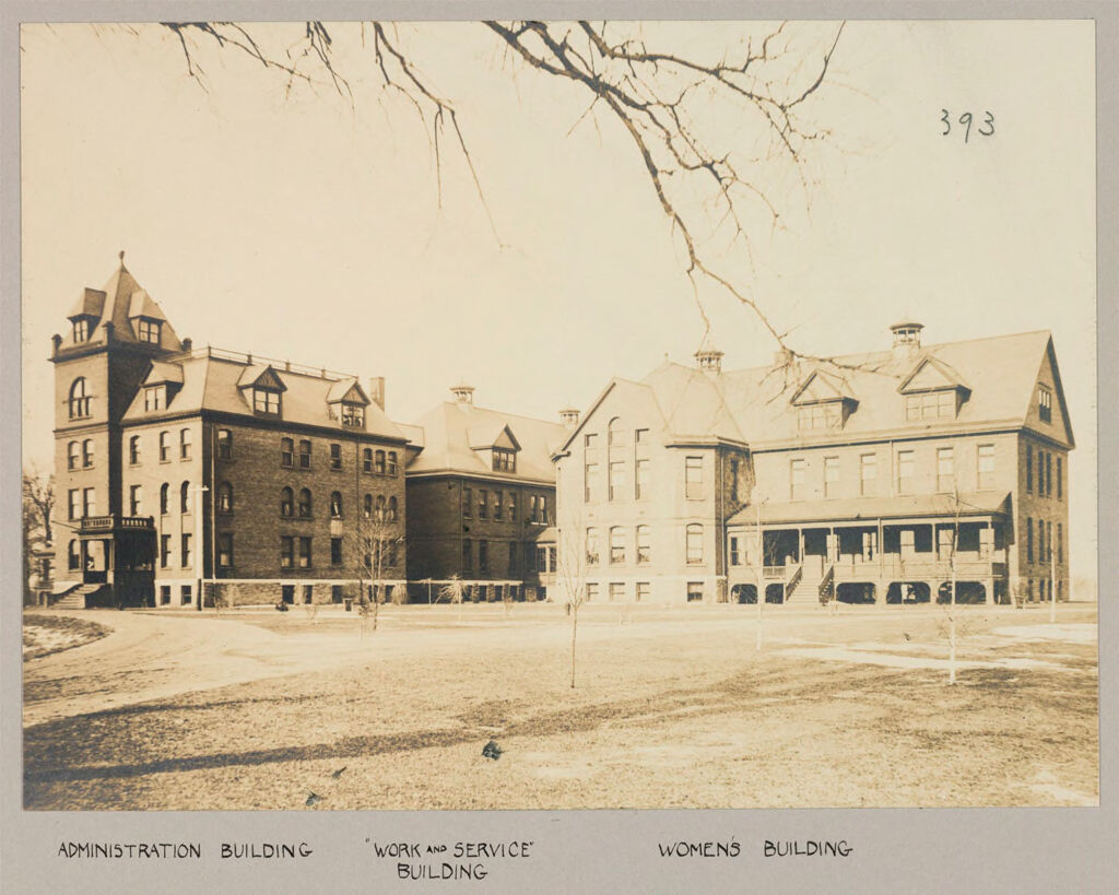 Charity, Public: United States. New York. Rome. Oneida County Almshouse: Almshouses Of Oneida County, N.y.: Administration Building, Work And Service Building, Women's Building