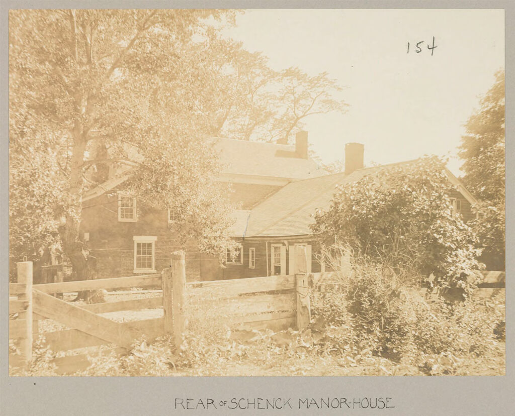 Charity, Public: United States. New York. Sprakers. Montgomery County Almshouse: Almshouses Of Montgomery County, N.y.: Rear Of Schenck Manor-House