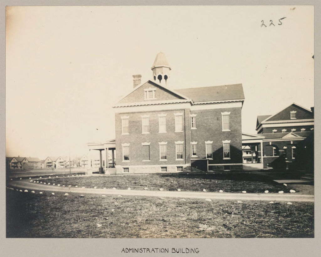 Charity, Public: United States. New York. Schenectady. Schenectady County Almshouse: Almshouses Of Schenectady County, N.y.: Administration Building