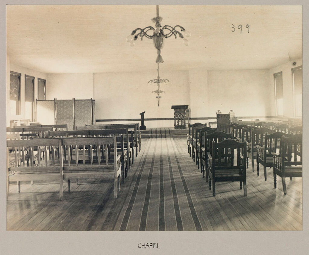 Charity, Public: United States. New York. Rome. Oneida County Almshouse: Almshouses Of Oneida County, N.y.: Chapel