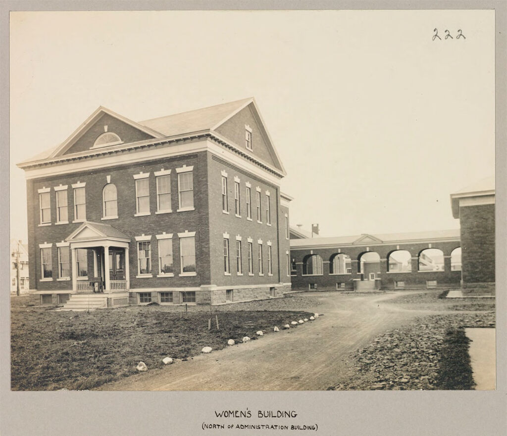 Charity, Public: United States. New York. Schenectady. Schenectady County Almshouse: Almshouses Of Schenectady County, N.y.: Women's Building (North Of Administration Building)