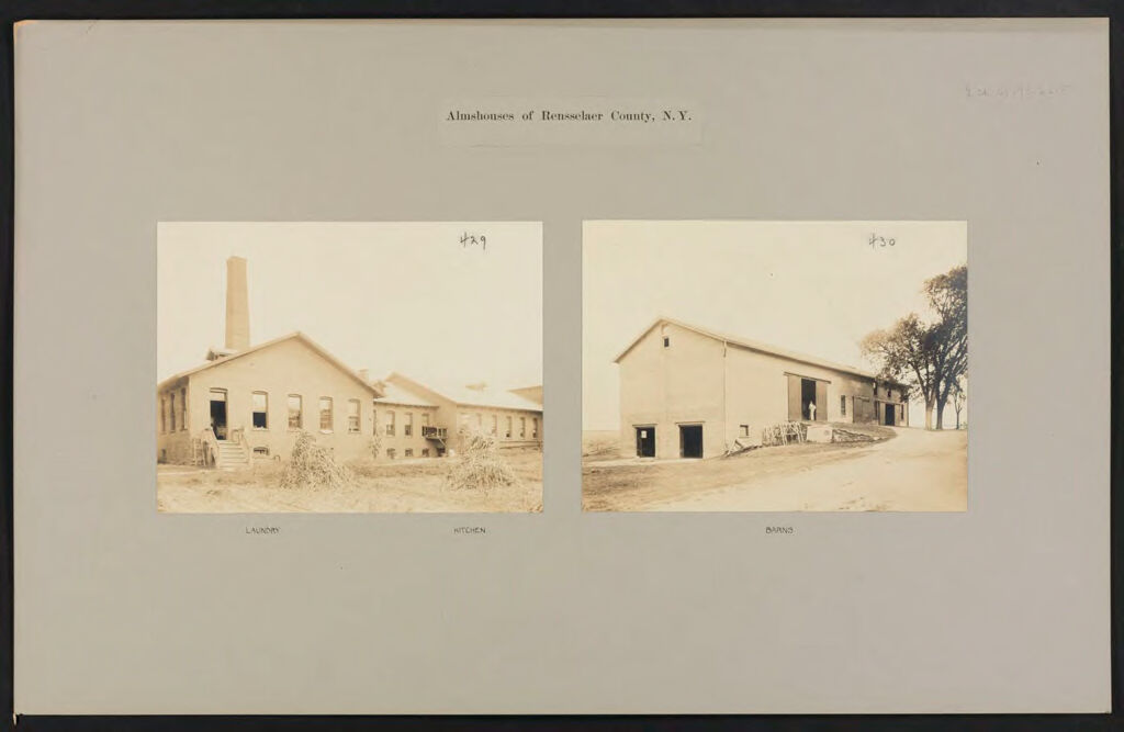 Charity, Public: United States. New York. Troy. Rennselaer County Almshouse: Almshouses Of Rennselaer County, N.y.