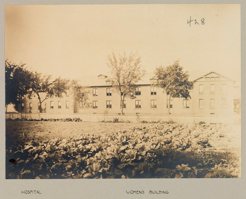 Charity, Public: United States. New York. Troy. Rensselaer County Almshouse: Almshouses Of Rensselaer County, N.y.: Hospital; Women's Building