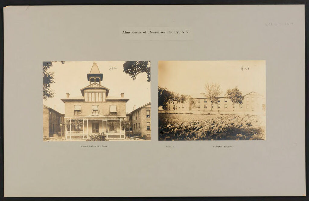Charity, Public: United States. New York. Troy. Rensselaer County Almshouse: Almshouses Of Rensselaer County, N.y.